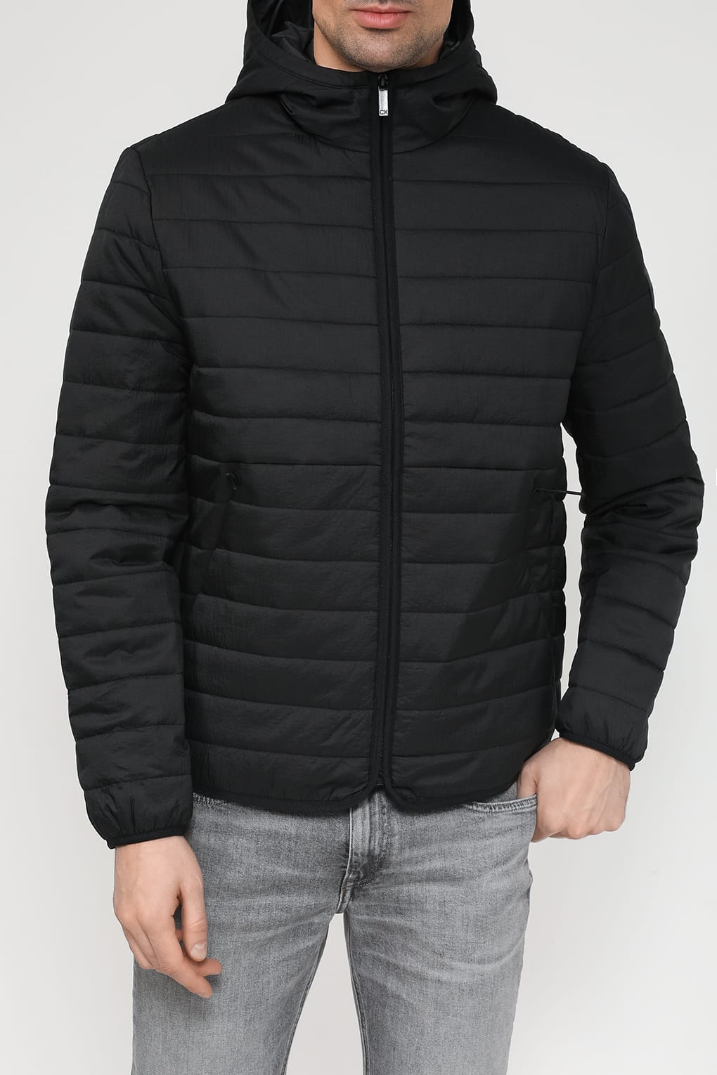 

Куртка мужская Calvin Klein K10K111464 черная L, Черный, K10K111464