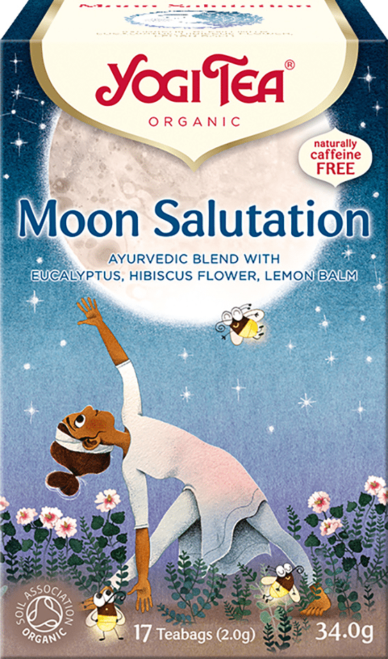 Чай Yogi Tea в пакетиках Moon Salutation Приветствие Луне 17 пакетиков 1140₽