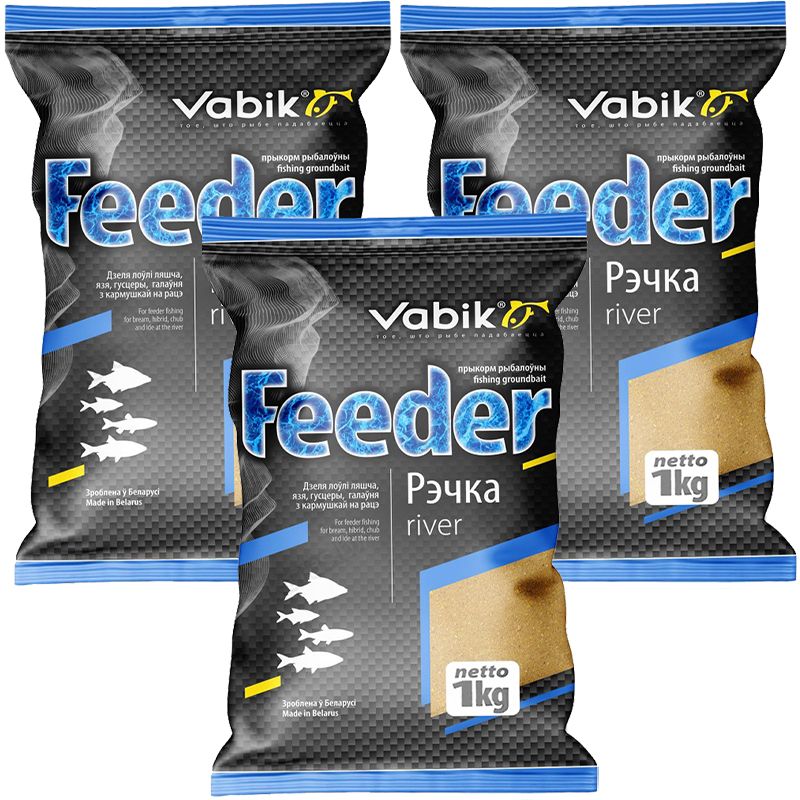 Прикормка Vabik Feeder Река 3 кг