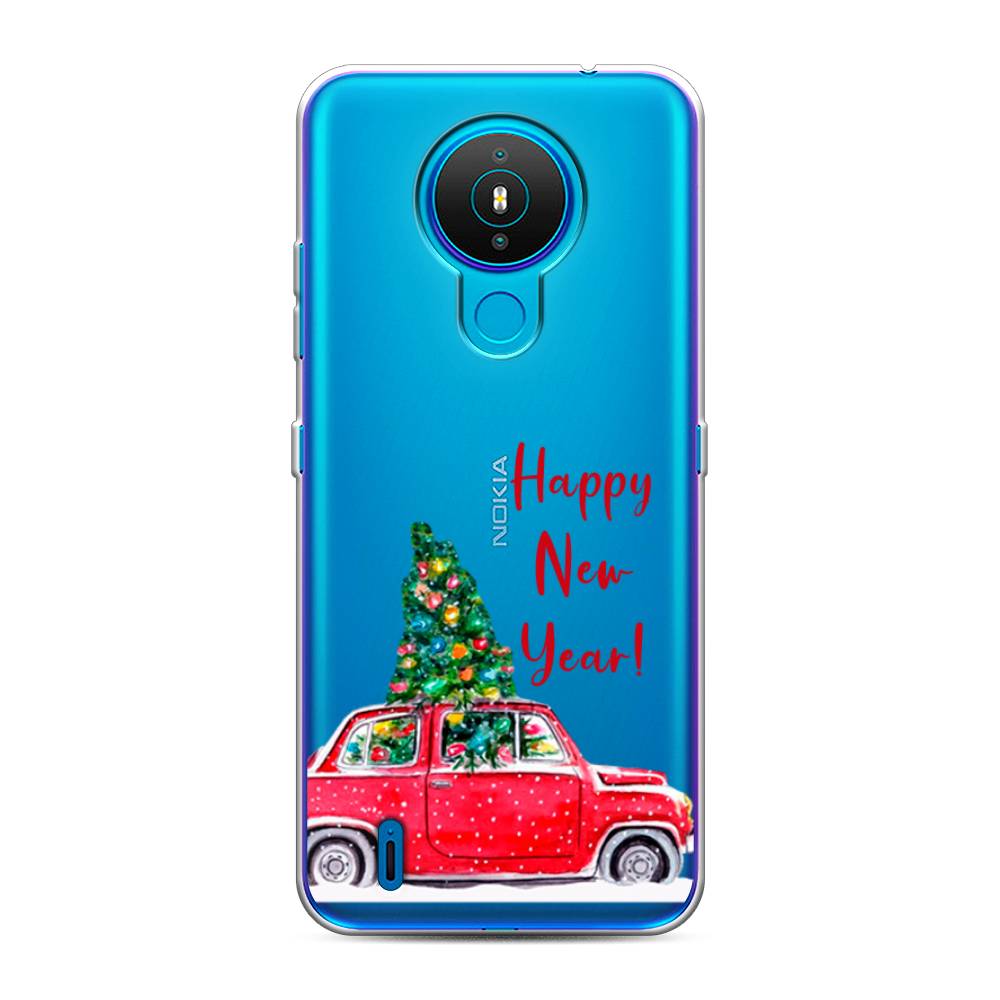 

Чехол на Nokia 1.4 "Happy New Year", Красный;зеленый, 124550-5
