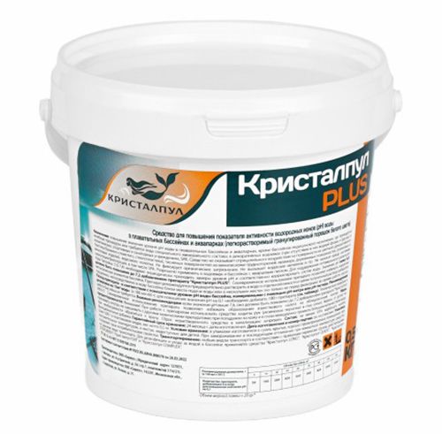 

Средство дезинфицирующее Кристалпул Plus для бассейнов таблетки 500 г