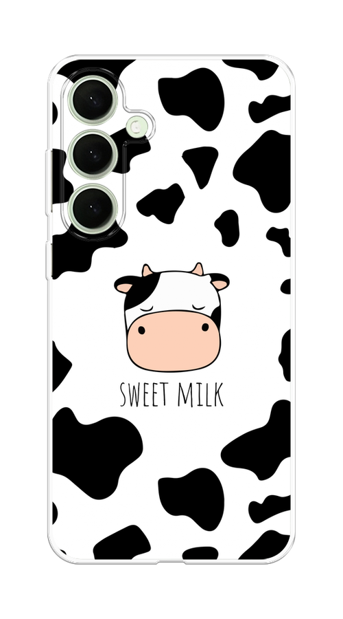 

Чехол на Samsung Galaxy S25 Plus Sweet milk, Розовый;белый;черный, 2110450-1