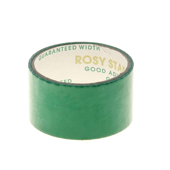 

Клейкая лента Rosy Star зеленая, 48 мм х 13 м