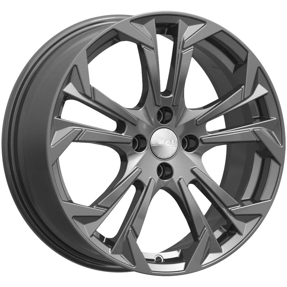 

Колесный диск Скад Дунай 7x17/4x100 D67.1 ET37, Графит