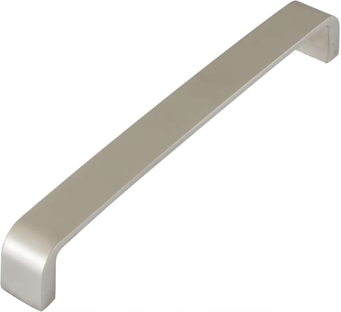 

Ручка-скоба Softbrasket L4.017 16.6x2.2 см цвет никель, Серебристый