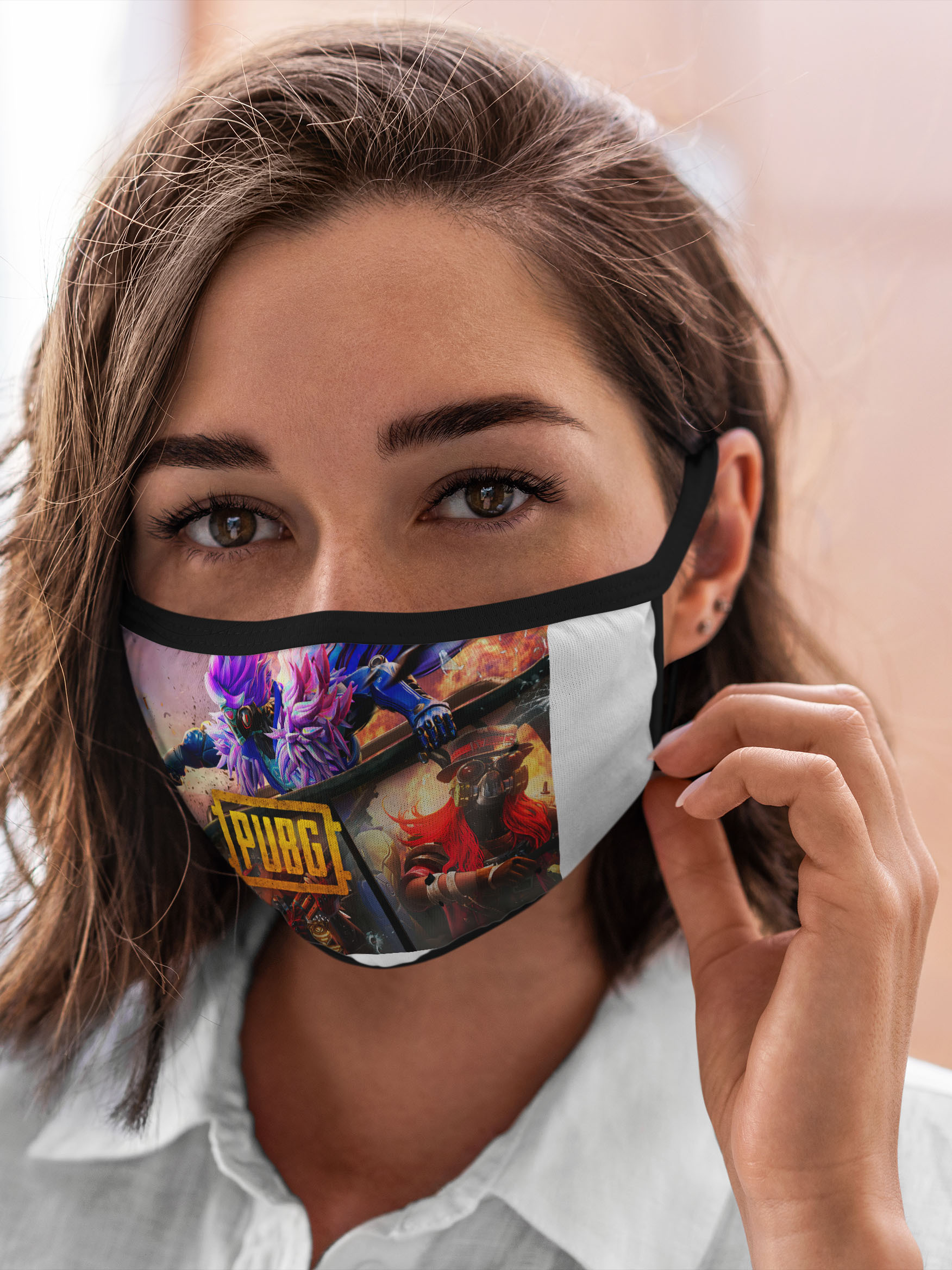 

Многоразовая маска унисекс Burnettie Pubg, Разноцветный, Pubg