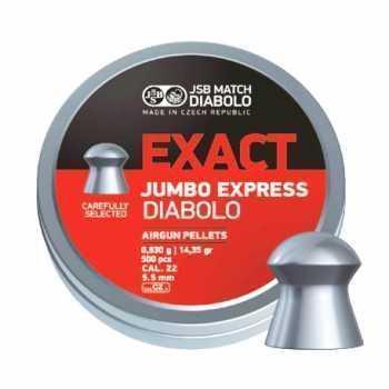

Пули пневматические JSB Exact Jumbo Express 5,52 мм 0,930 г, 500 шт.