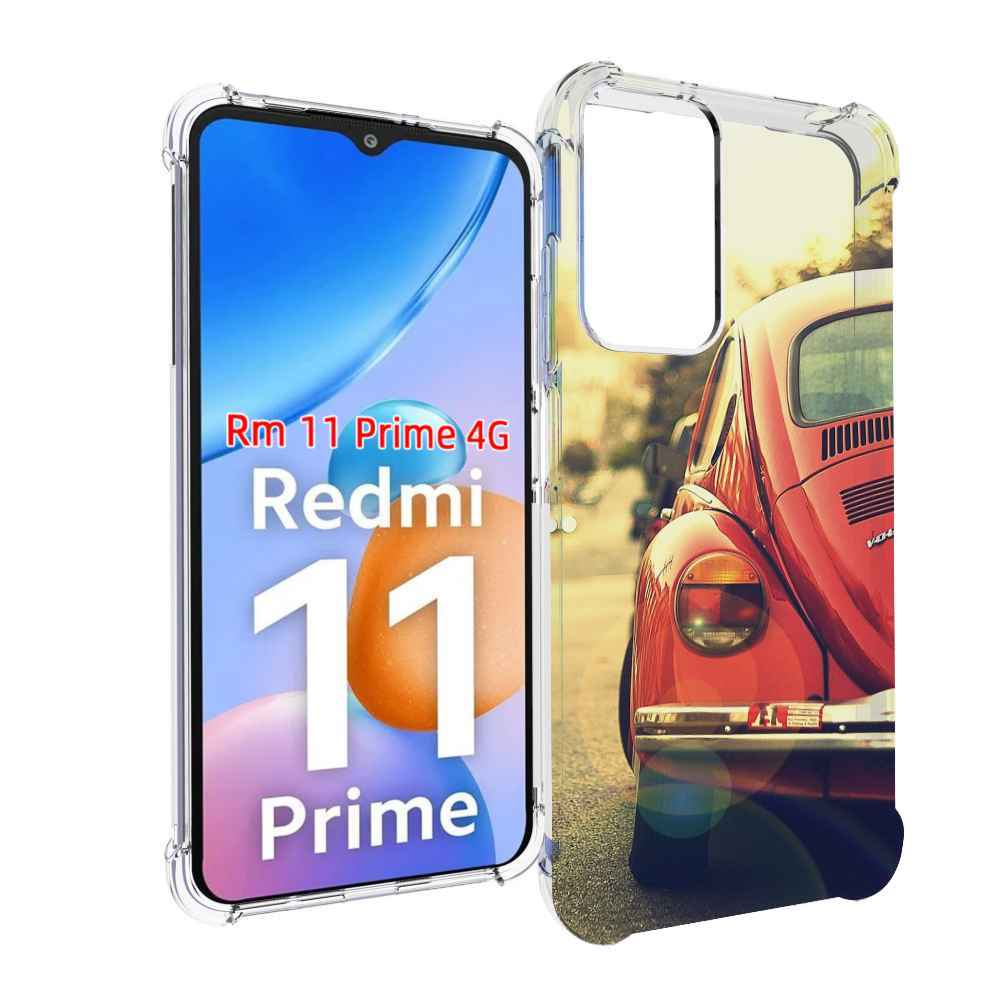 Чехол MyPads Жук для Xiaomi Redmi 11 Prime 4G