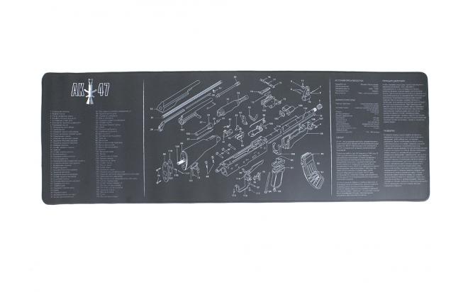 фото Коврик для чистки оружия ак-47 90х30 см. nobrand