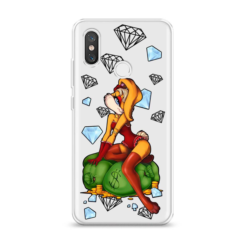 

Чехол на Xiaomi Mi 8 "Лола Банни с бриллиантами", Красный;оранжевый;зеленый, 33550-6