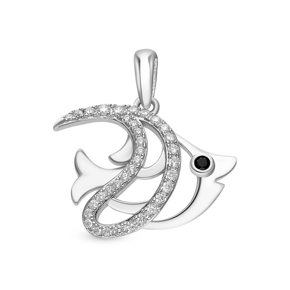 

Подвеска из серебра с фианитом 585Gold 703005955, 703005955