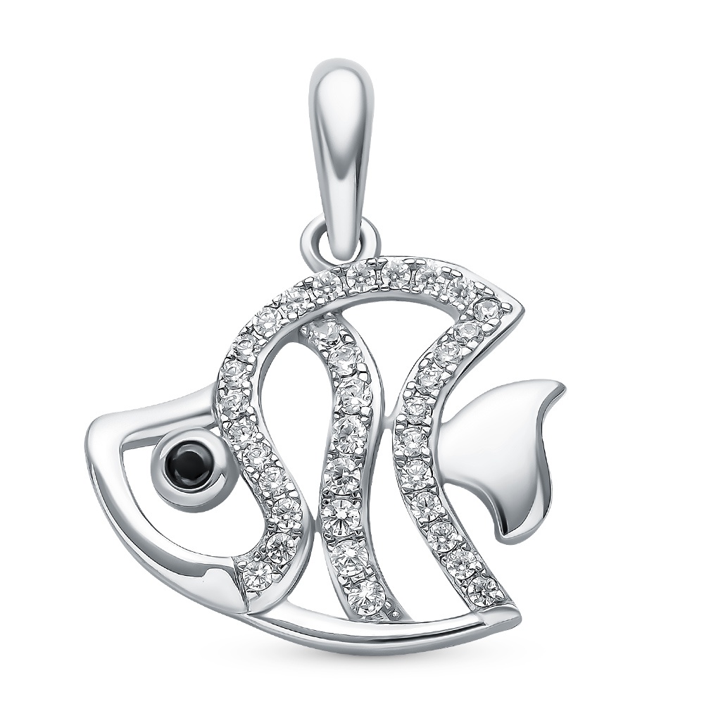 

Подвеска из серебра с фианитом 585Gold 703005987, 703005987