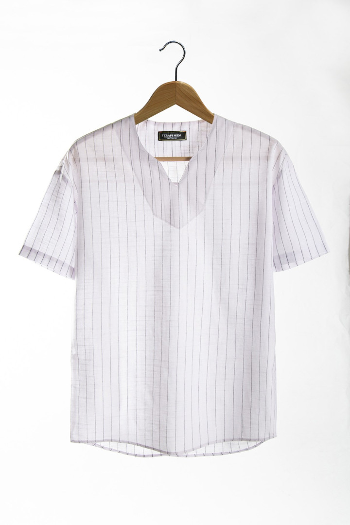 

Рубашка мужская Terapi Men 26177 белая 2XL (доставка из-за рубежа), 26177