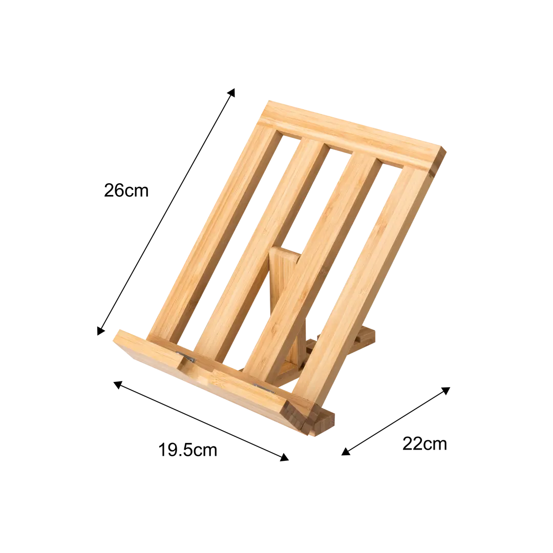 Подставка для планшета 195x45x26 см бамбук цвет бежевый 2772₽