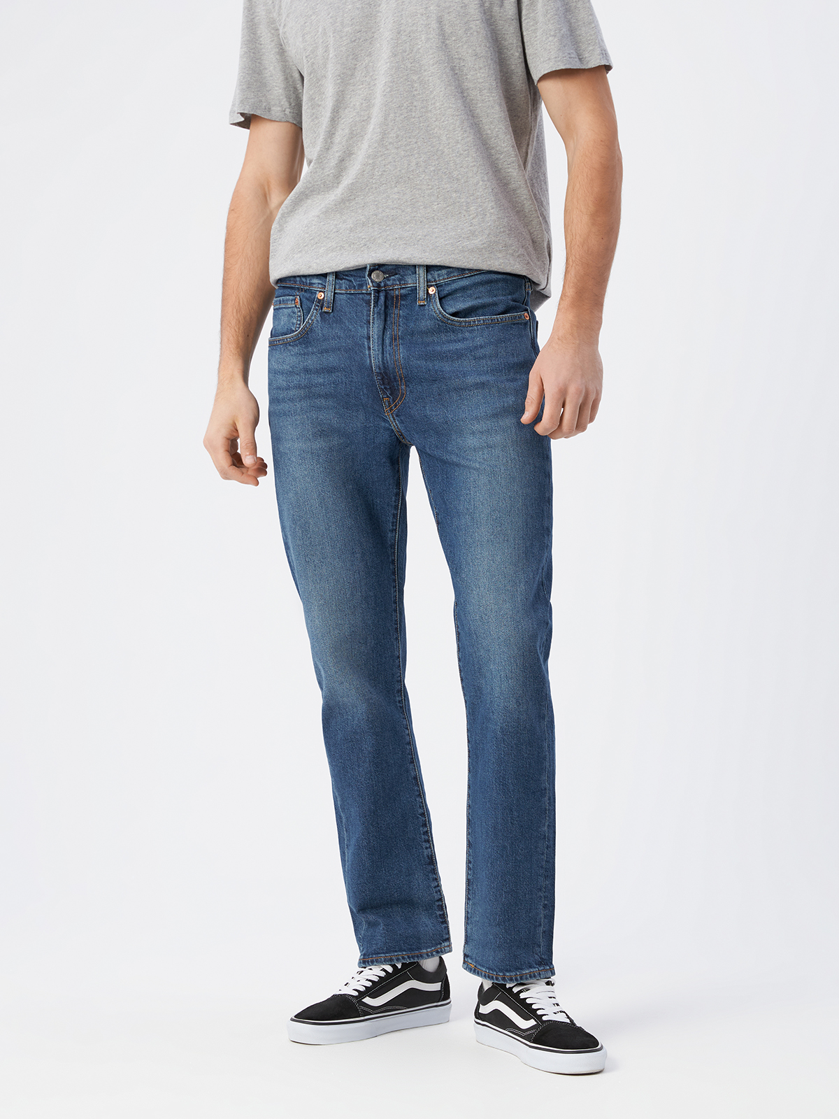 

Джинсы мужские Levi's 00514-1677 синие 30-32, Синий, 514