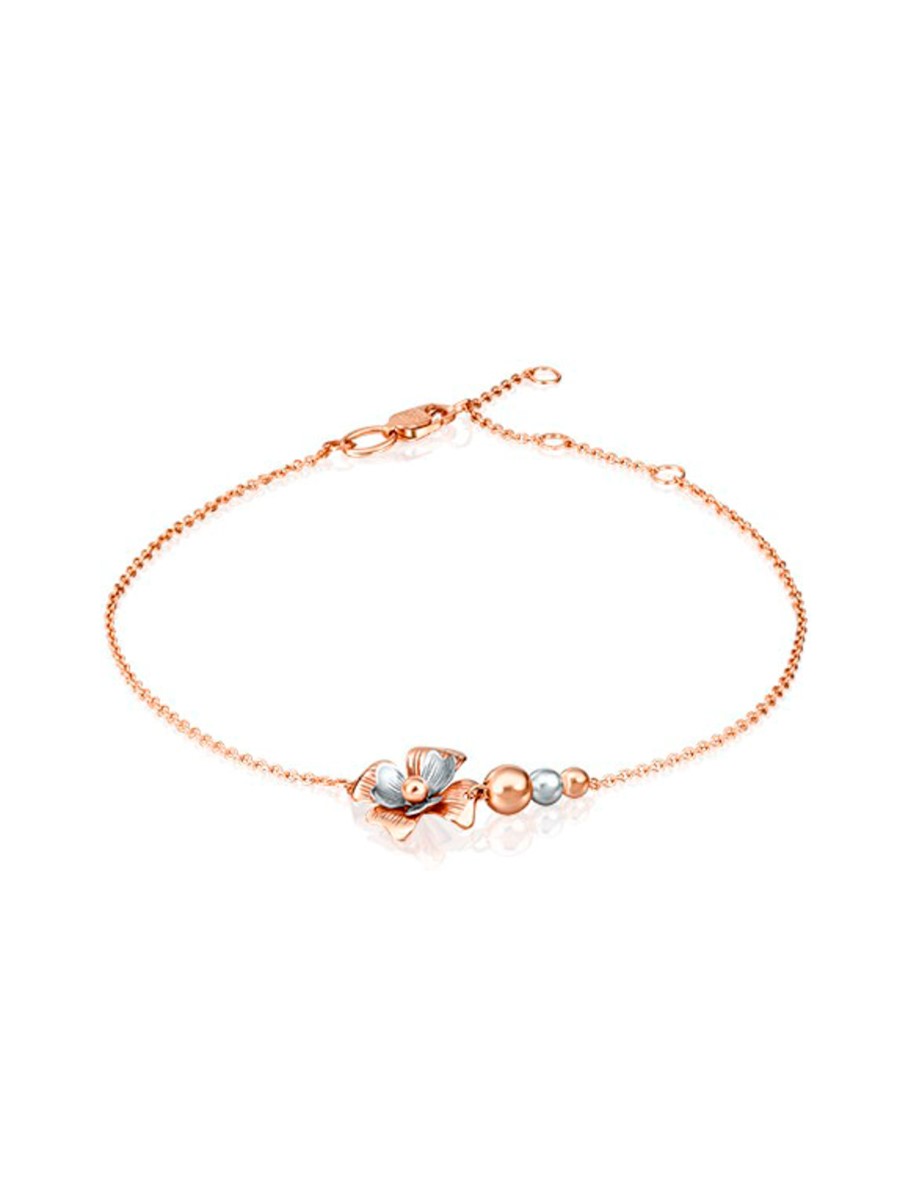 

Браслет из красного золота р. 17-21 PLATINA Jewelry 05-0576-00-000-1111-65_17-21, 05-0576-00-000-1111-65_17-21