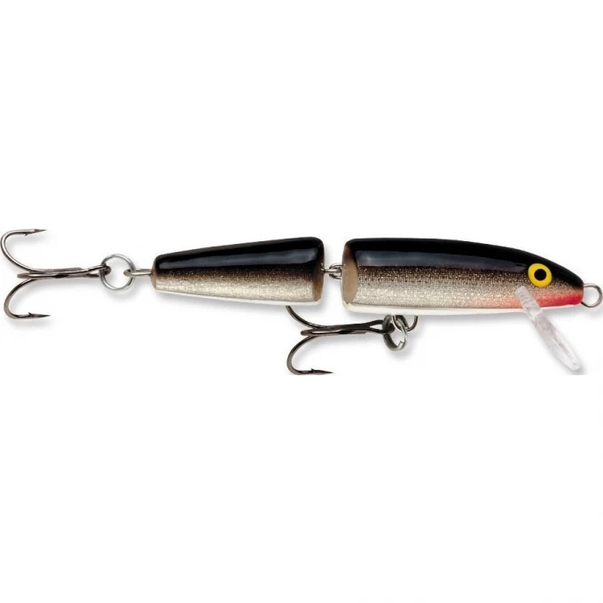 

Воблер Rapala Jointed J11 цвет S, Черный;серебристый, Jointed J11