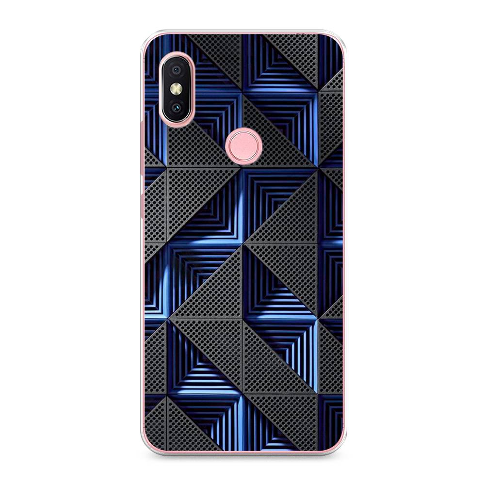 

Чехол на Xiaomi Redmi S2 (Redmi Y2) "IBM", Серый;синий, 33650-3