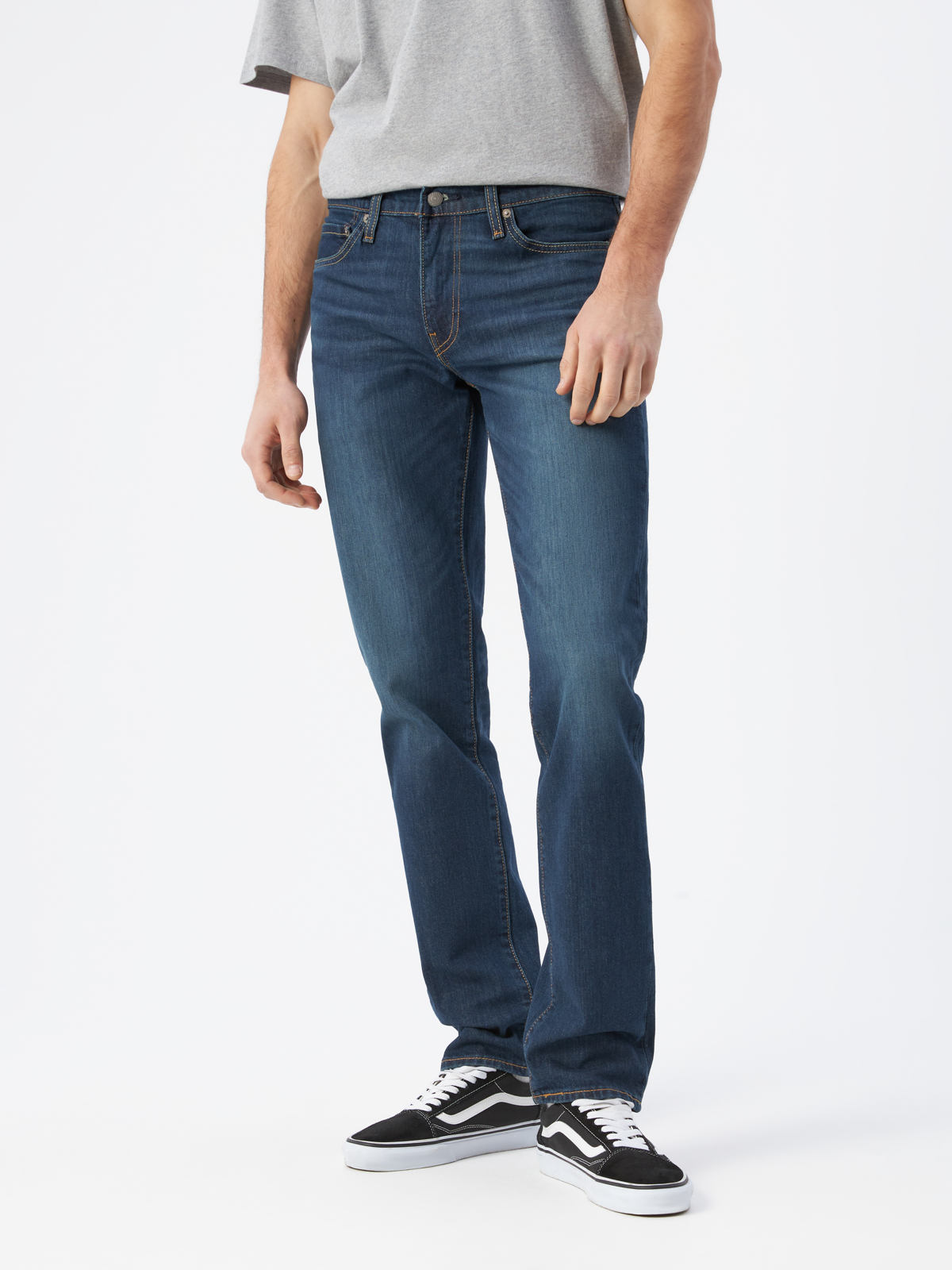 

Джинсы мужские Levi's 04511-0970 синие 31-34, Синий, 511