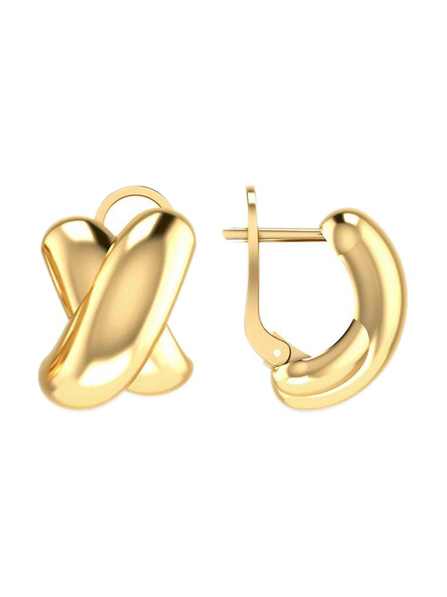 

Серьги из желтого золота без вставки Grant 9655414-gr, 9655414-gr