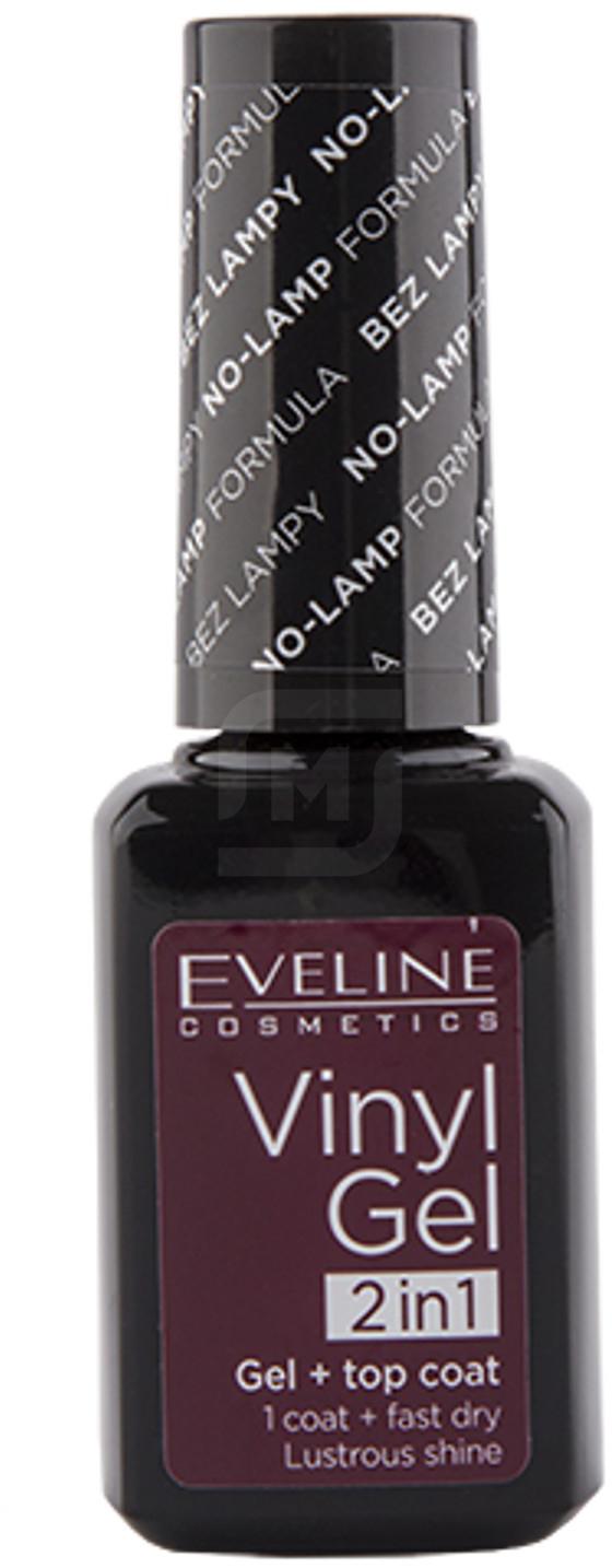 фото Лак для ногтей eveline cosmetics vinyl gel 2 в 1 209 12 мл