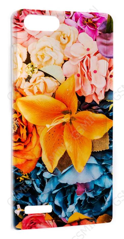 

Чехол силиконовый для Huawei Ascend G6/P7 mini TPU (Прозрачный) (Дизайн 9), Разноцветный