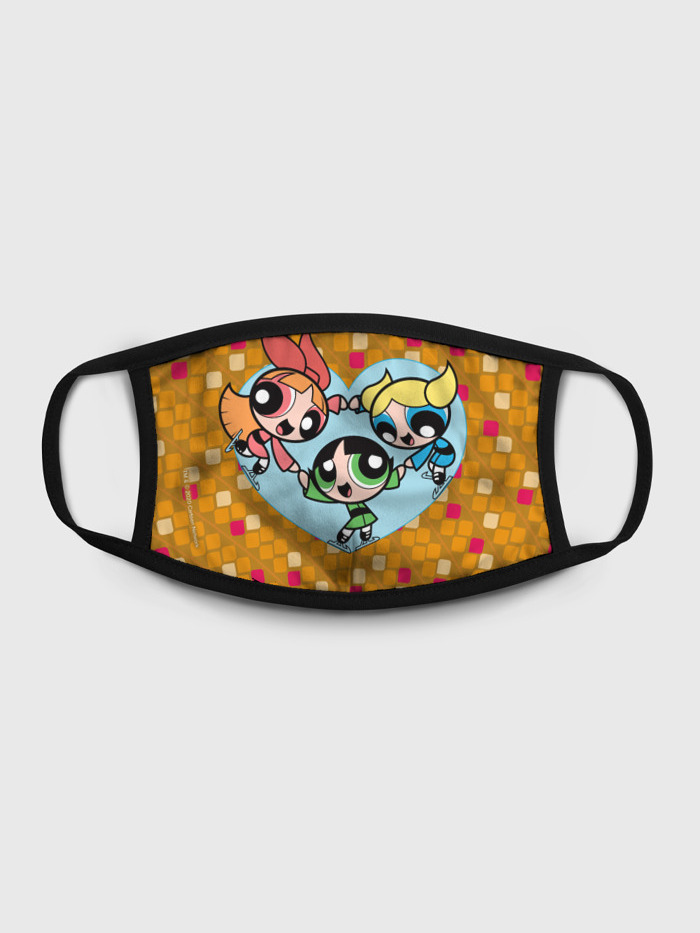 

Многоразовая маска унисекс Burnettie The Powerpuff Girls, Разноцветный, The Powerpuff Girls