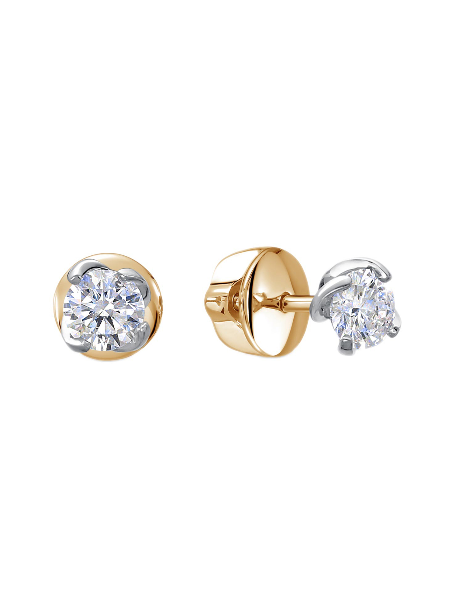

Серьги из красного золота с бриллиантами Azamant jewelry 05-01-025, 05-01-025