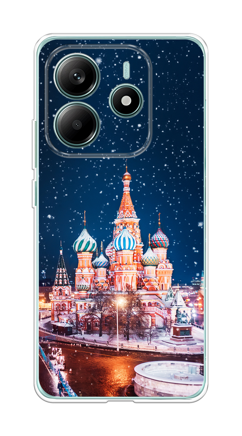 

Чехол на Xiaomi Redmi Note 14 4G "Москва 1", Коричневый;синий;белый, 324150-1