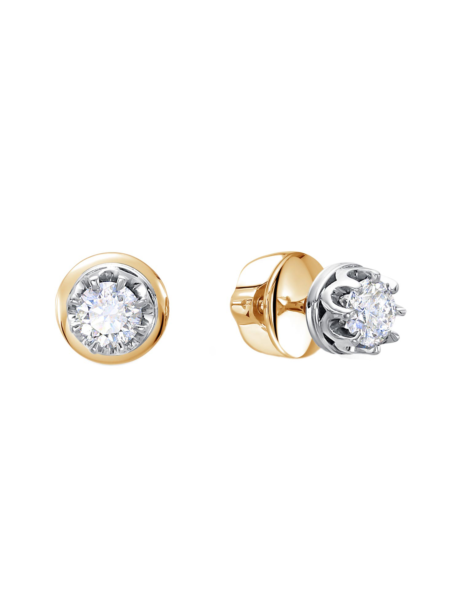 

Серьги из красного золота с бриллиантами Azamant jewelry 05-01-033, 05-01-033