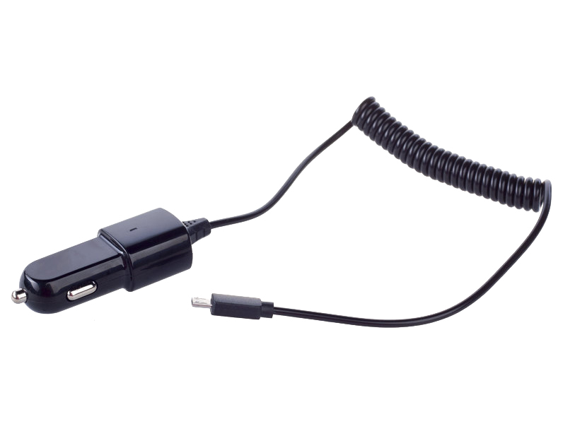 

Автомобильное зарядное устройство Partner microUSB 1А Black