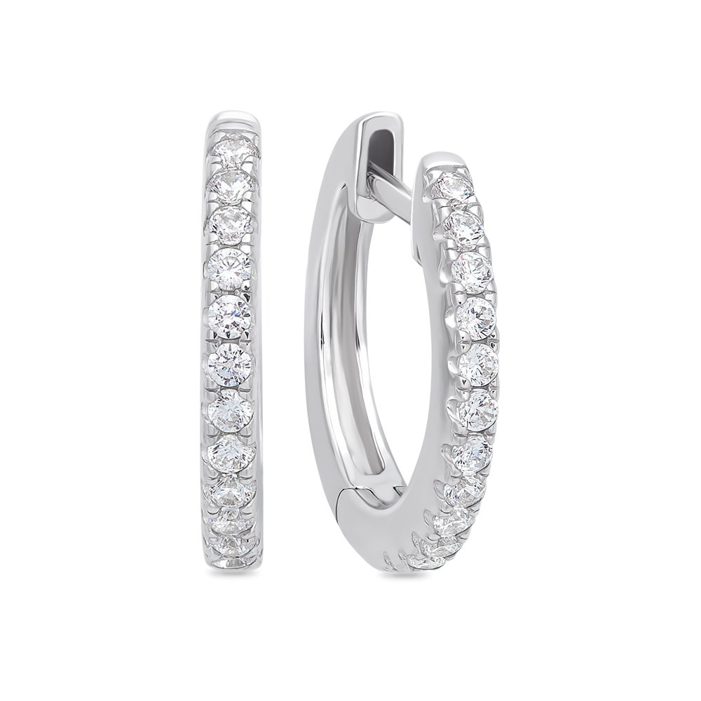 

Серьги из серебра с фианитом 585Gold 702006386, 702006386