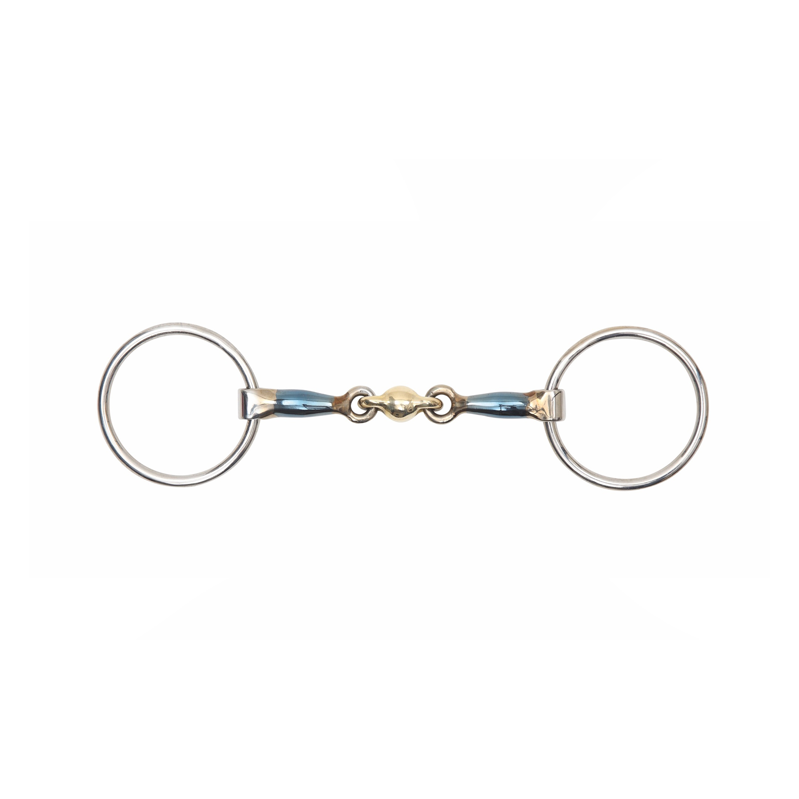 Трензель для лошади восьмерка с медной конфетой Shires, 12.5см