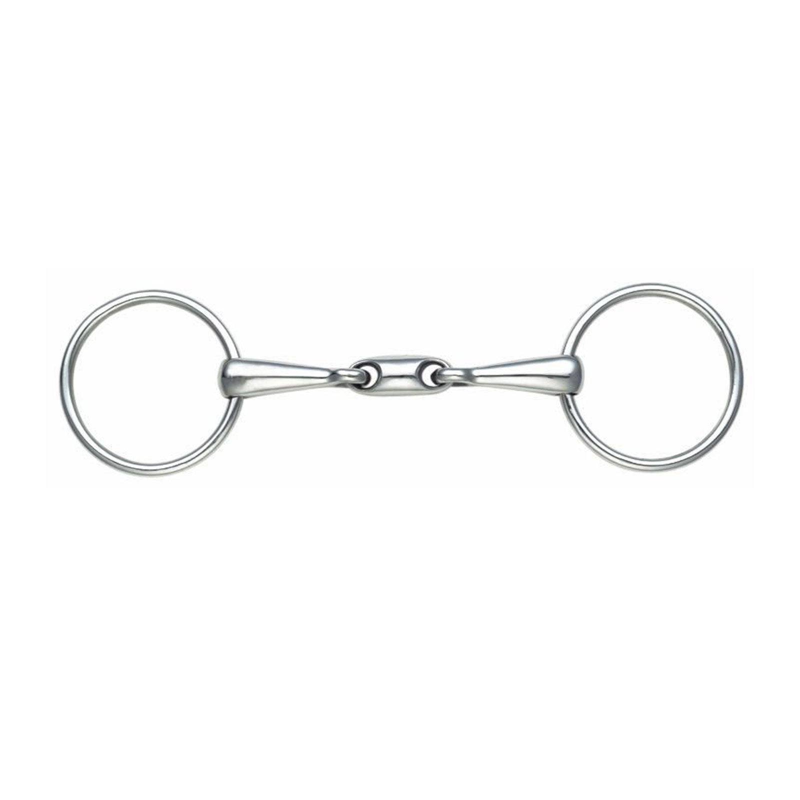 Трензель для лошади восьмерка с конфетой SHIRES , 12.5 см