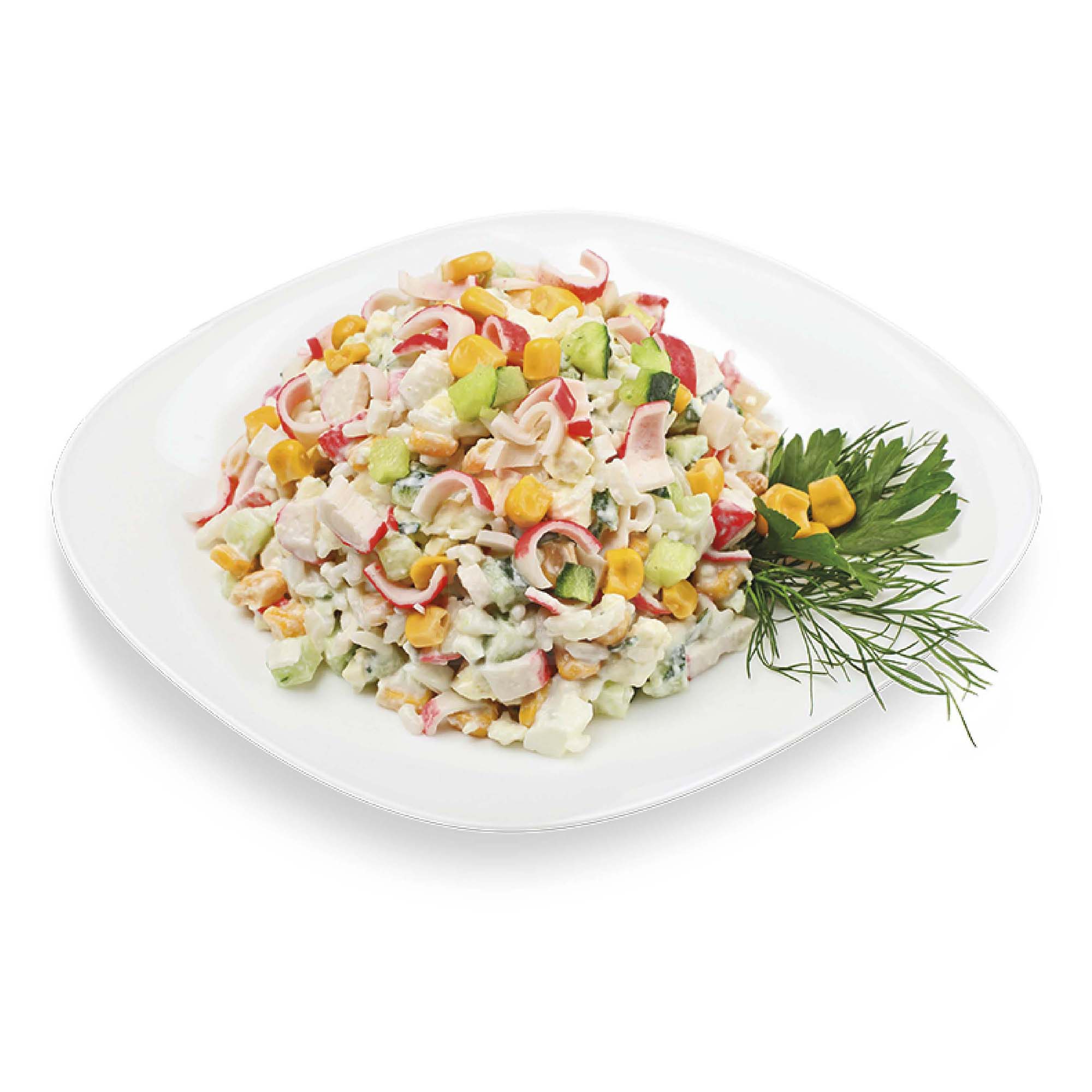 

Салат Крабовый с огурцом 200 г