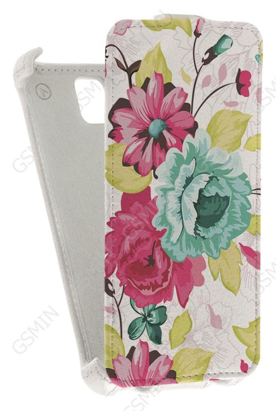 

Кожаный чехол для Huawei Y5 Armor Case (Белый) (Дизайн 5/5)