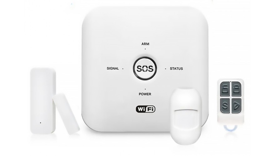 

Беспроводная сигнализация CARCAM Tuya Wi-Fi Alarm Kit 22WT, 22WT