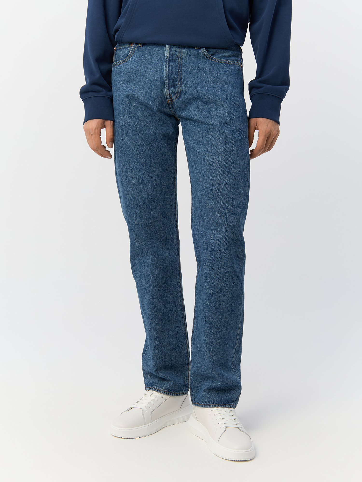 

Джинсы мужские Levi's 00501-0114-32 синие 30, Синий, 00501