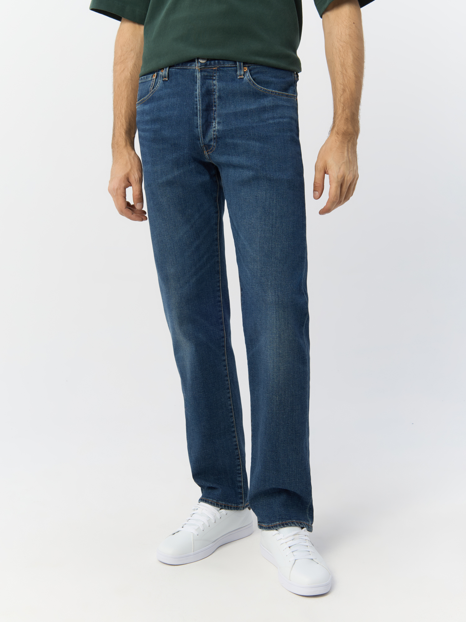 

Джинсы мужские Levi's 00501-3215-32 синие 30/32, Синий, 00501