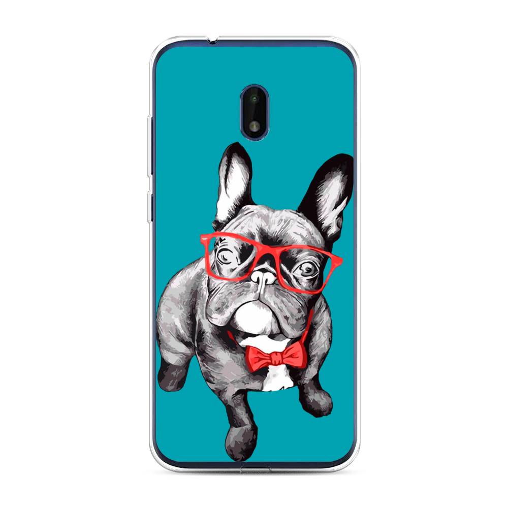 

Чехол на Nokia C1 Plus "Французский бульдог", 124650-1