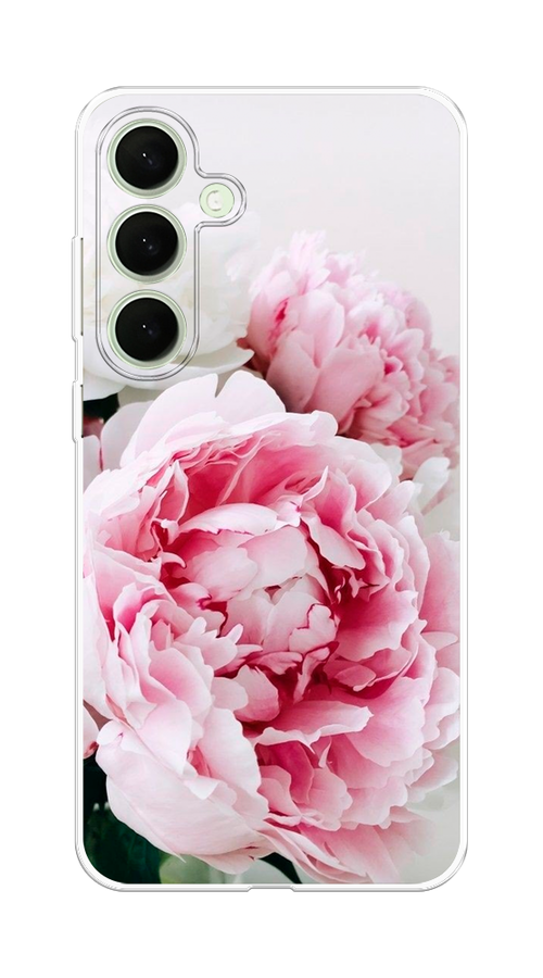

Чехол на Samsung Galaxy S25 Plus Розовые и белые пионы, Розовый;белый, 2110450-1
