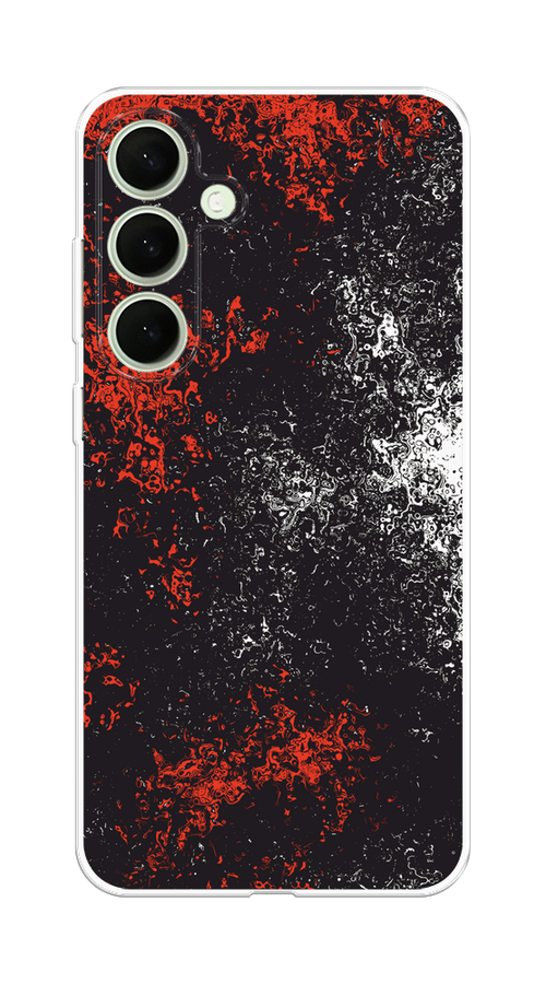 

Чехол на Samsung Galaxy S25 Plus Монотипия, Красный;черный;белый, 2110450-1