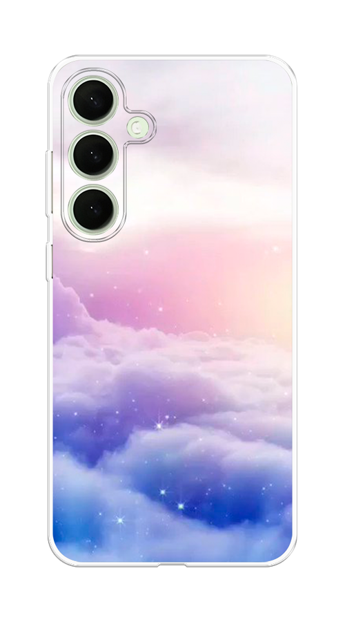 

Чехол на Samsung Galaxy S25 Plus Небеса, Голубой;белый;розовый, 2110450-1