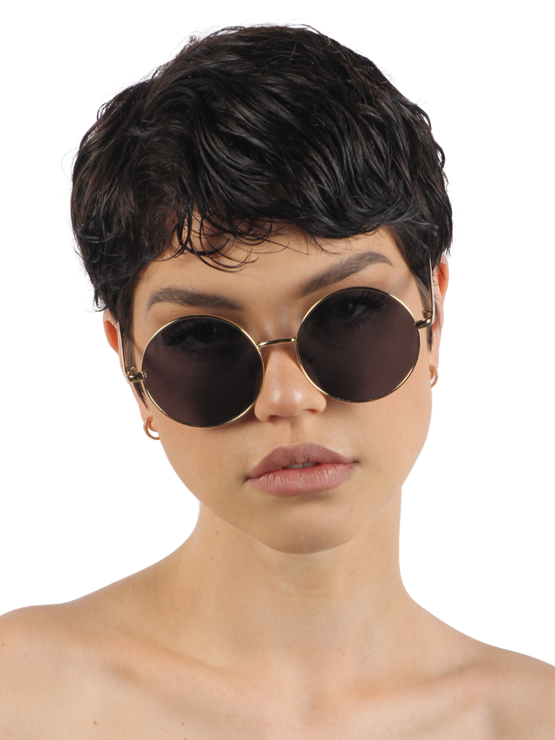 Солнцезащитные очки унисекс Pretty Mania ANG556-1, серые