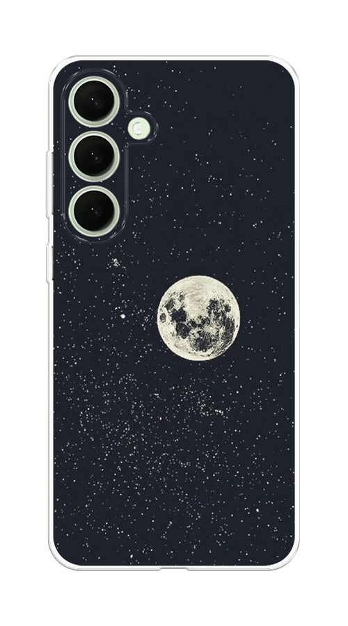 

Чехол на Samsung Galaxy S25 Plus Полнолуние, Бордовый, 2110450-1