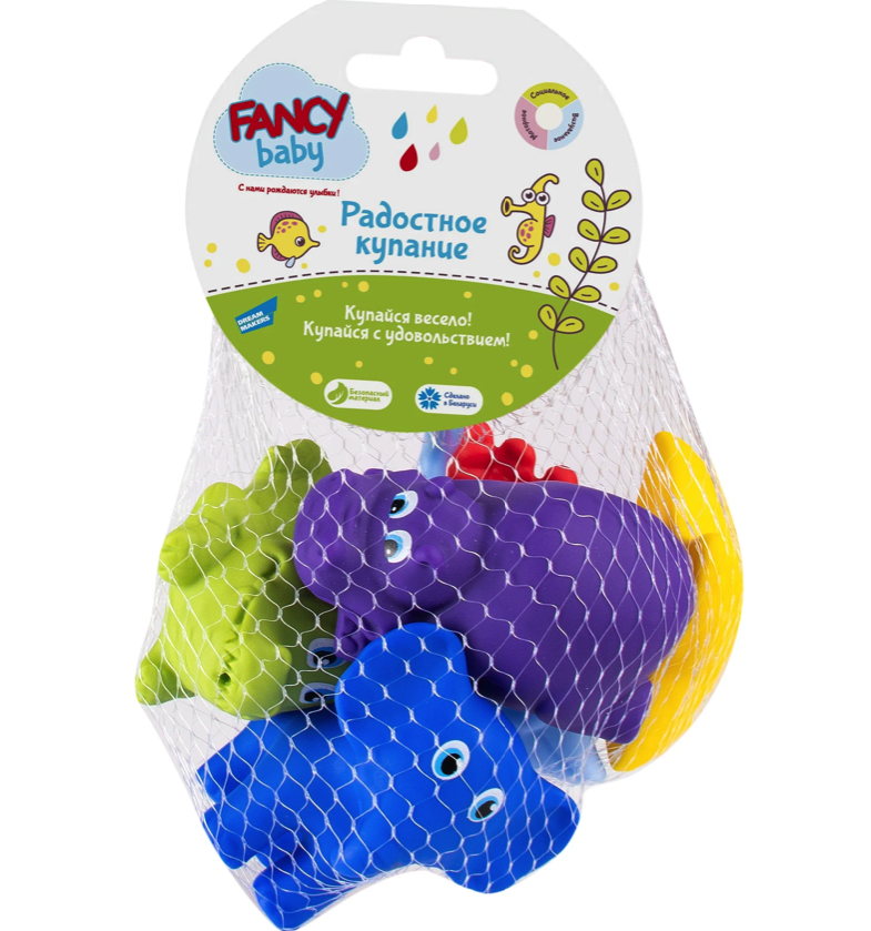 фото Игрушки для ванной fancy baby веселое купание