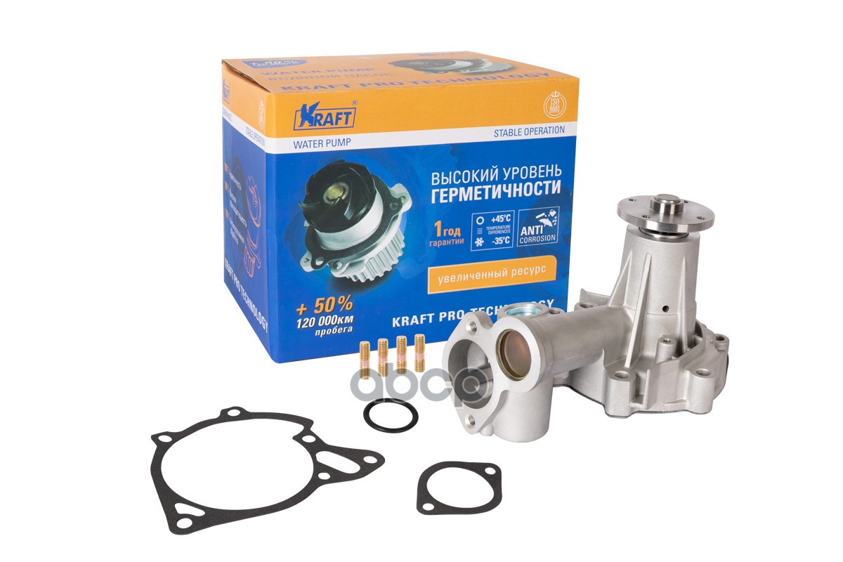 

Помпа, Водяной Насос Hyudai H1 (97-07) Mitsubishi L200 (96-06), Pajero Kraft Kt059402 Kraf