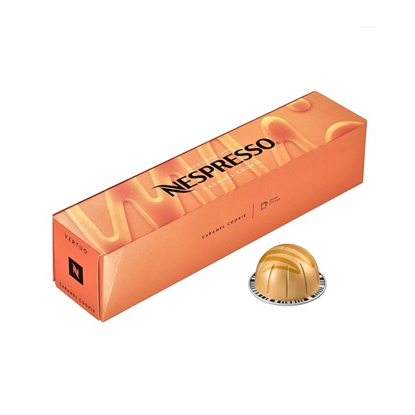 

Кофе в капсулах Nespresso Vertuo Barista Creations Caramel Cookie 10 шт.