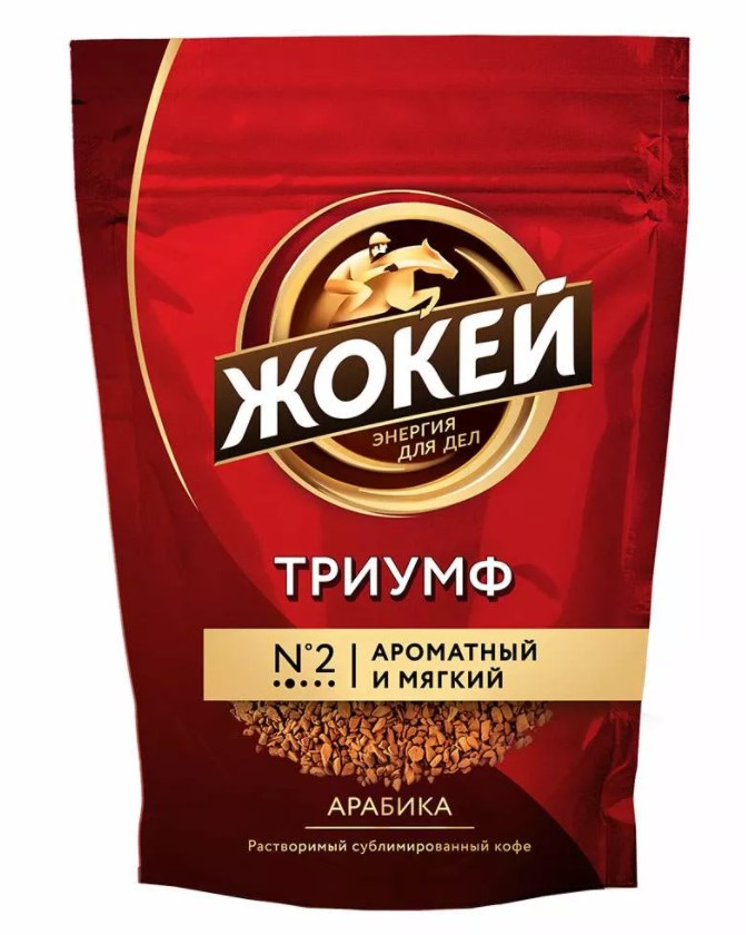 

Кофе растворимый Жокей Триумф сублимированный 150 г
