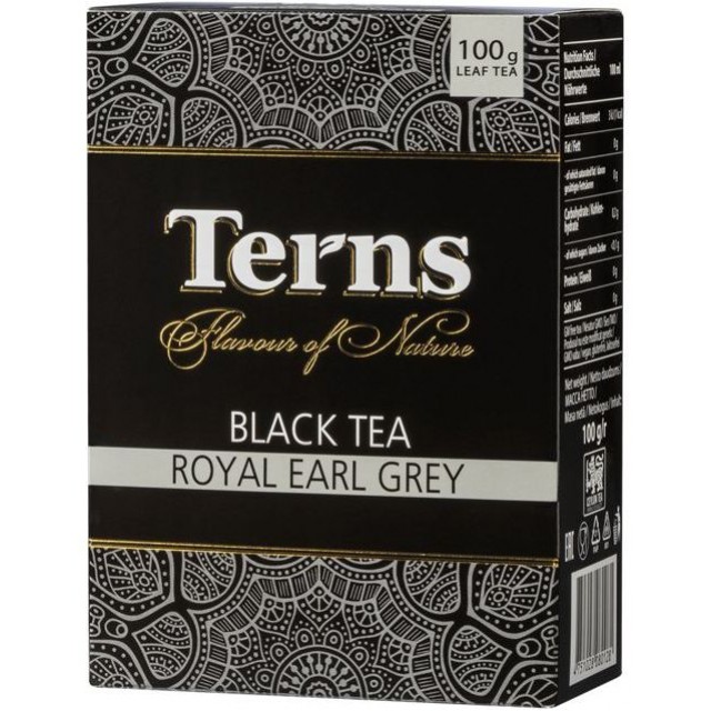 

Чай Terns Royal Earl Grey черный листовой с бергамотом 100 г